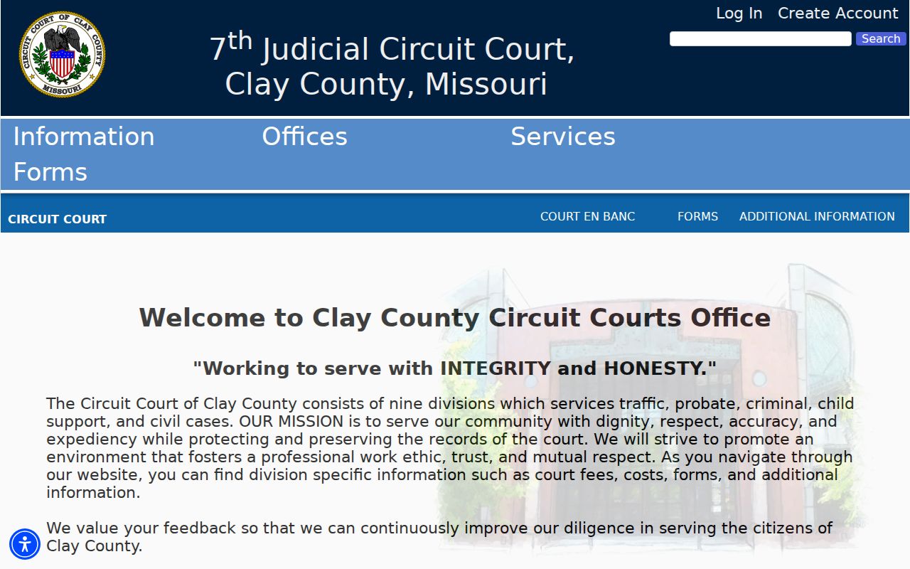 Clay County Circuit Court division directory