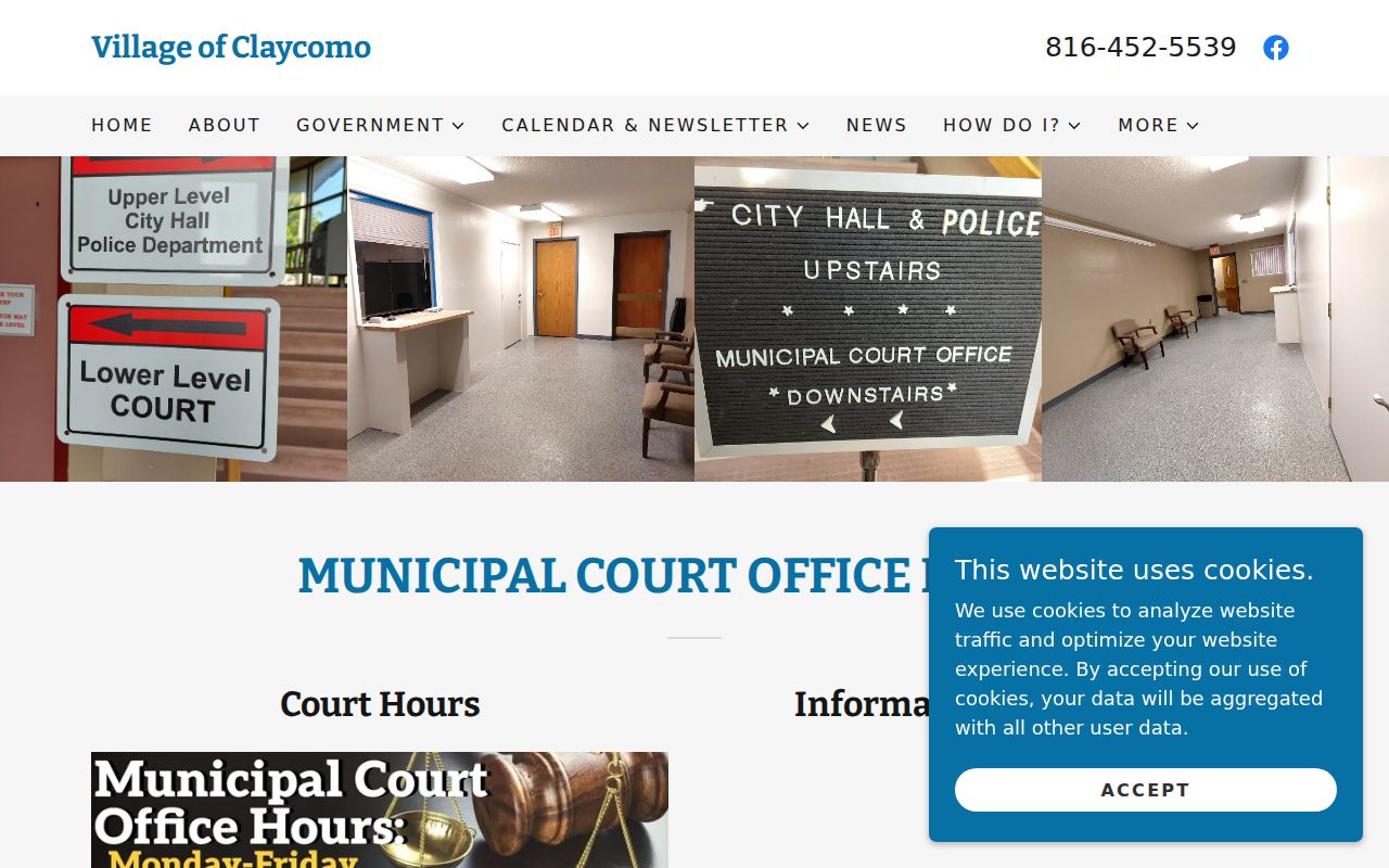 Claycomo Municipal Court information